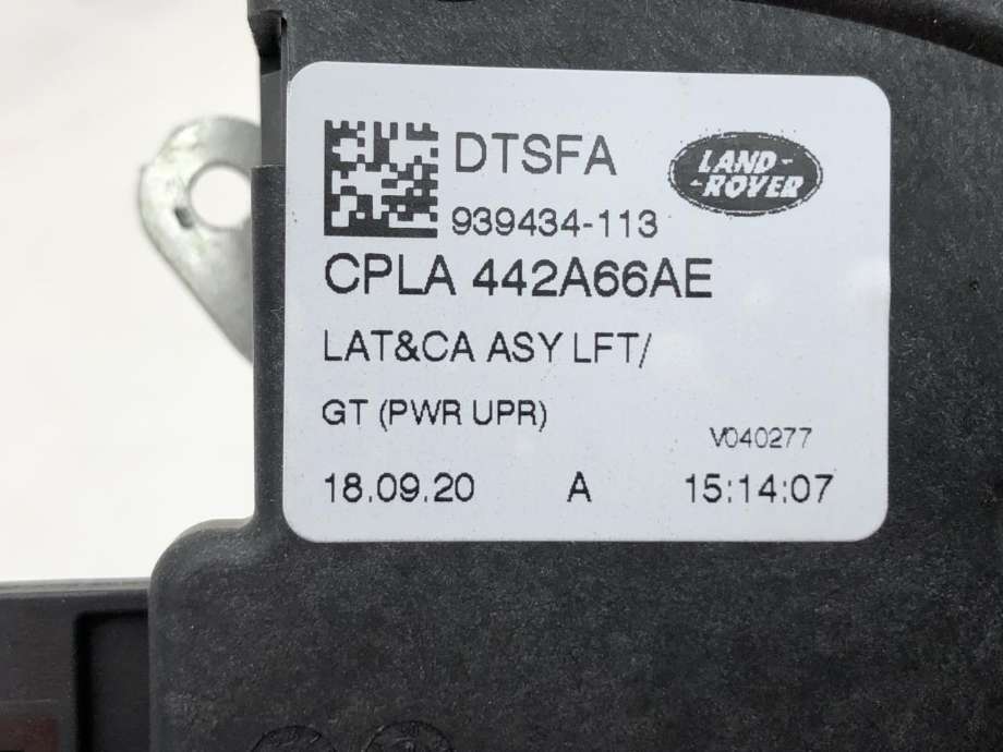 Baklukelås til Jaguar I-PACE 2018-->> (T2H47867|CPLA442A66AF|)