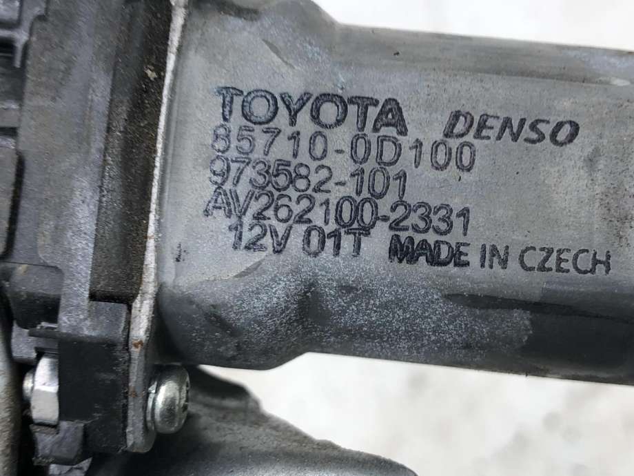 Ruteheis venstre bak til Toyota Yaris 2014-2020 (Type III, Fase 2) (698400D220|)