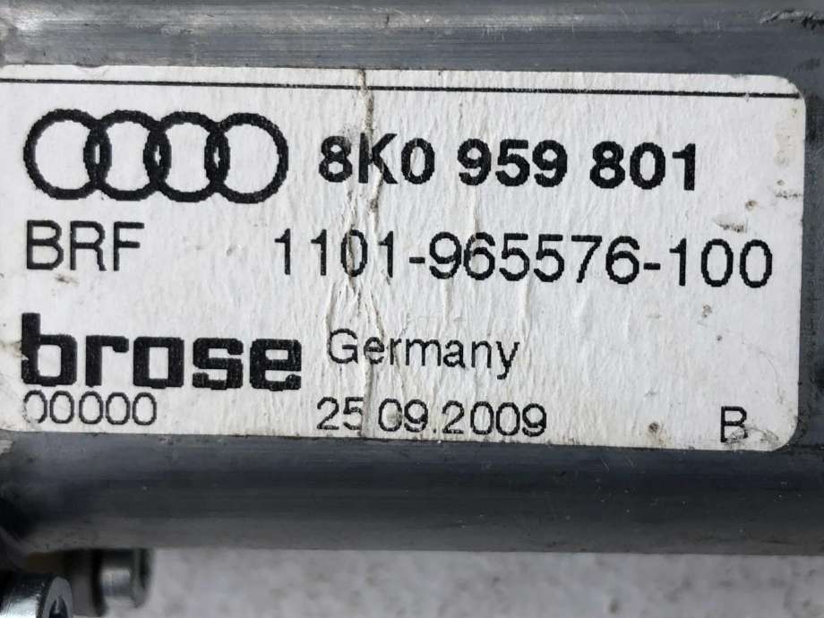 Ruteheis venstre foran til Audi A5 2007-2016 (Type I)  (8T8 837 461|)