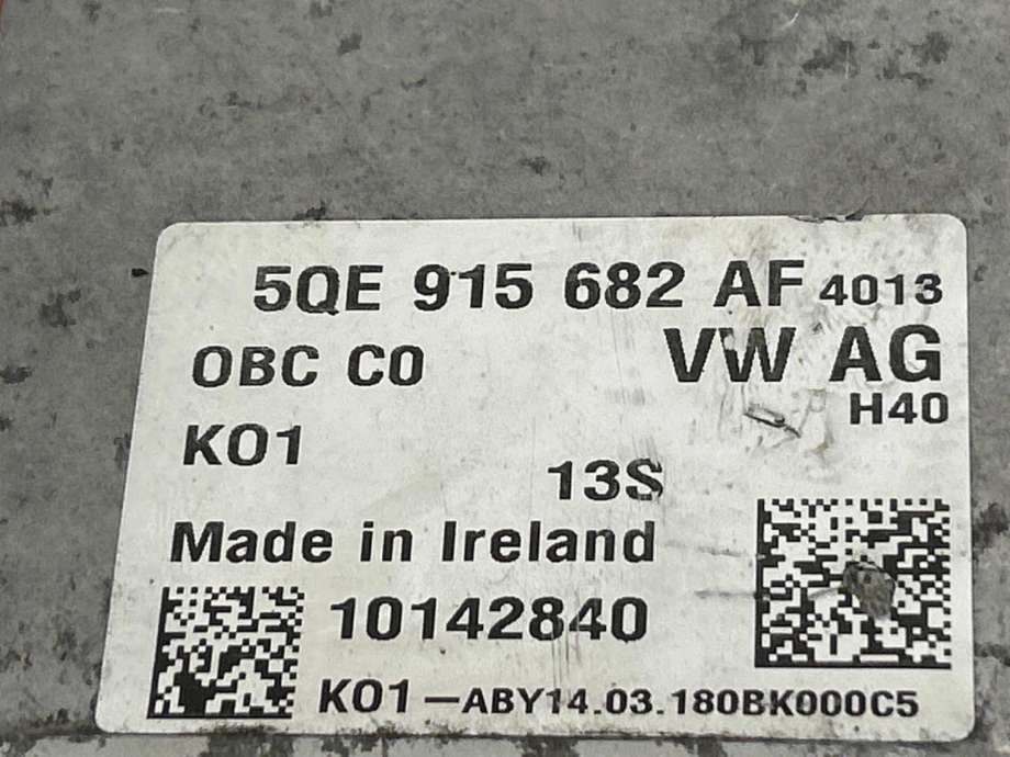 Batterilader (OBC - On Board Charger) til VW Passat 2015-2019 (Fase 1) (B8) (B8) (5QE 915 682 BG|)