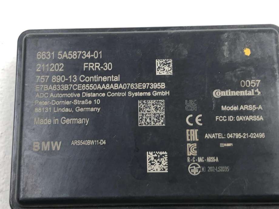 Sensor radar til BMW iX 2021-->> (I20) (I20) (66 31 5 A8A 328|)