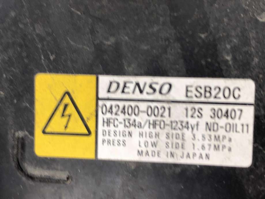 Aircondition kompressor hybrid til Toyota Prius 2016-2023 (Type IV) (combi) (combi) (8837047090|)