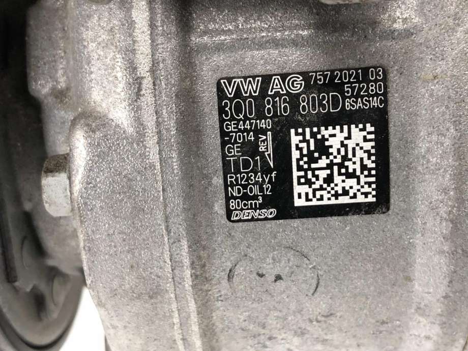 Aircondition kompressor til VW Tiguan 2020-->> (Type II, Fase 2)  (3Q0 816 803 B|)
