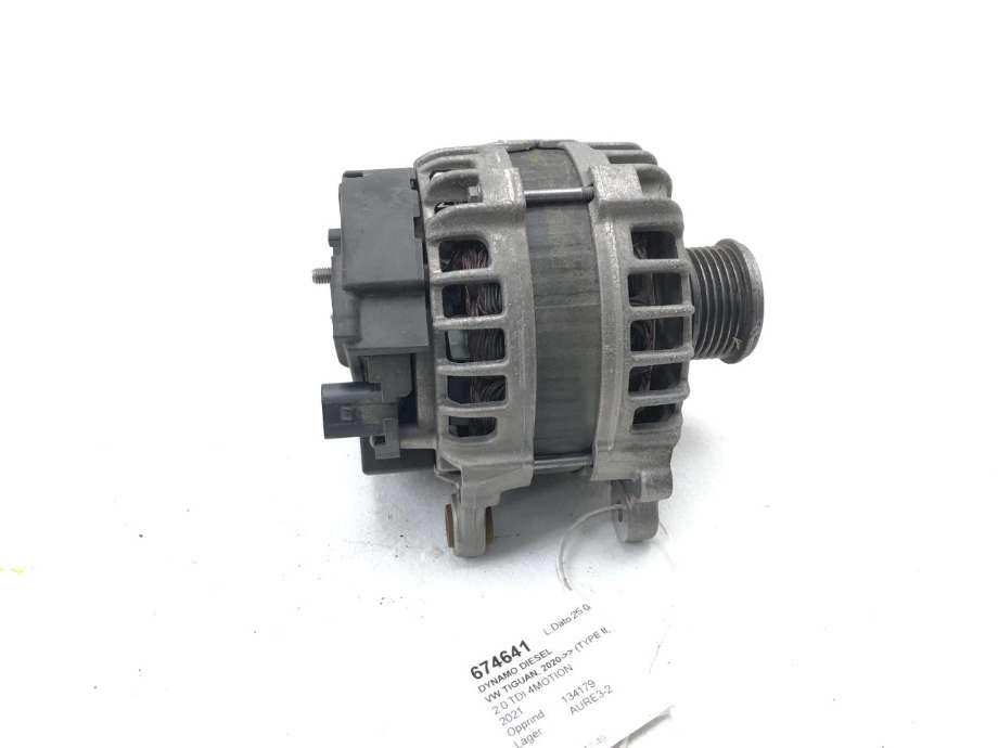 Dynamo diesel til VW Tiguan 2020-->> (Type II, Fase 2) (04L 903 021 K|)