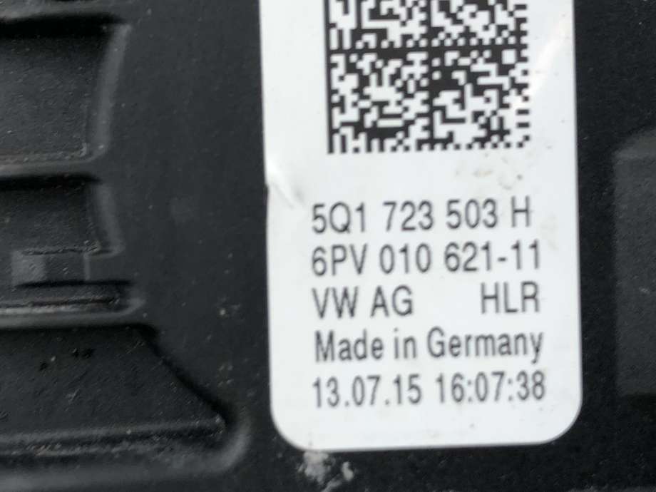 Pedal gass til VW e-Golf 2014-2017 (Fase 1)  (5Q1 723 503 H|)