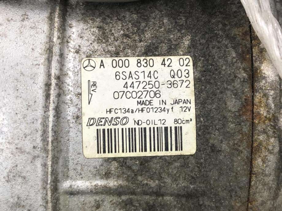 Aircondition kompressor til Mercedes CLA 2019-->> (C118) (C118) (A 000 830 42 02|)