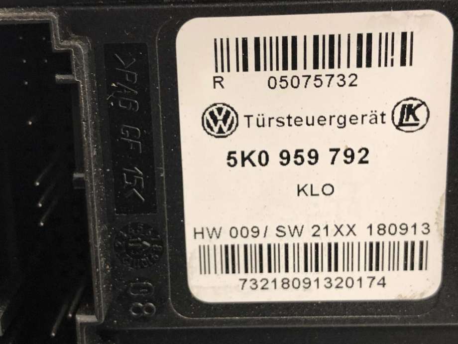 Ruteheis høyre foran til VW Caddy 2010-2015 (Type III, Fase 2)  (2K1 837 730 L|)