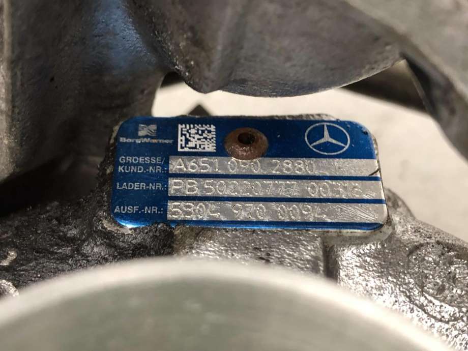Turbo til Mercedes E-Klasse 2013-2016 (Fase 2) (W212) (W212) (A 651 090 61 80|)