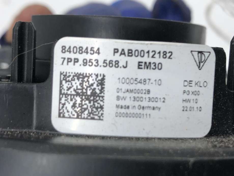 Sensor rattvinkel til Porsche Panamera 2009-2017 (Type I) (970) (970) (7PP 953 568 BL|)