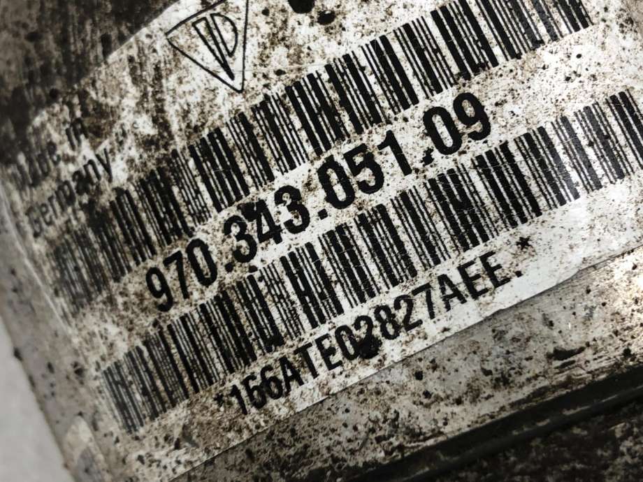 Fjær foran nivå luftpute/belg til Porsche Panamera 2009-2017 (Type I) (970) (970) (970 343 151 06|970 343 151 00|)