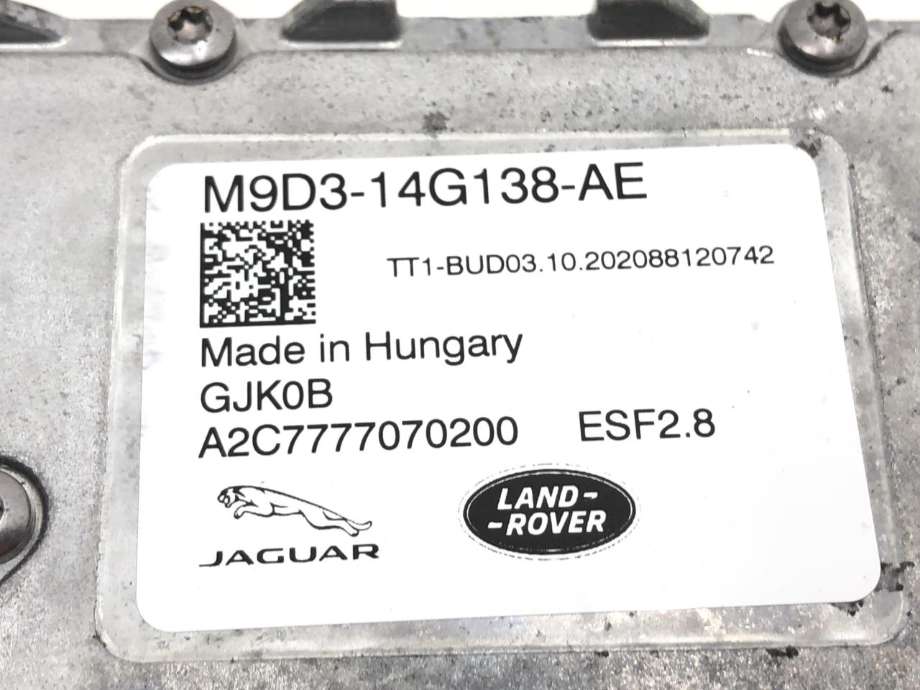 Inverter elbil til Jaguar I-PACE 2018-->> (T4K19736|M9D314G138AG|)