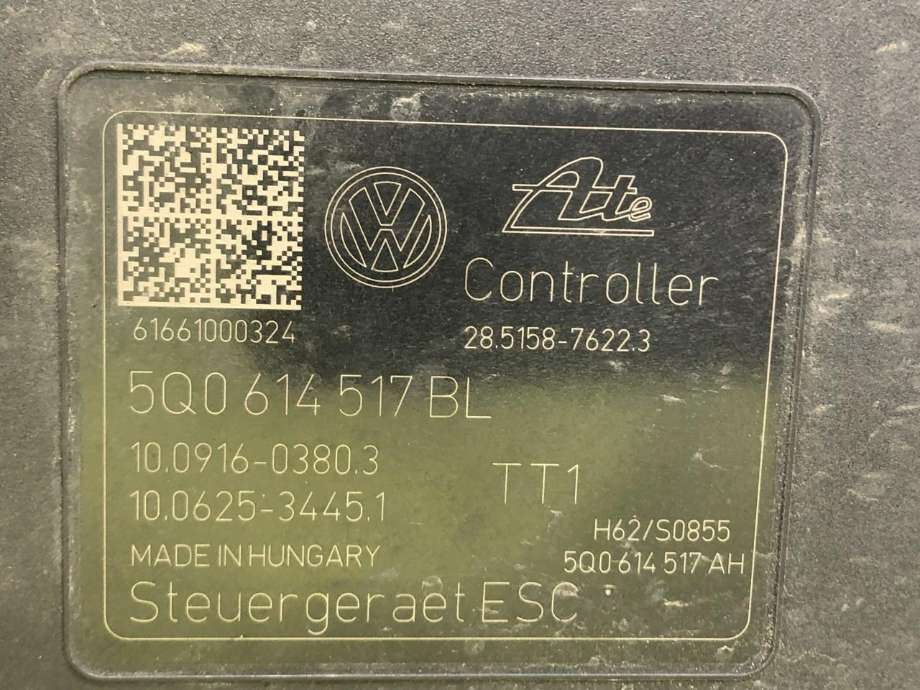 ABS sentral til VW Golf VII 2012-2017 (Fase 1)  (5Q0 614 517 DB|)
