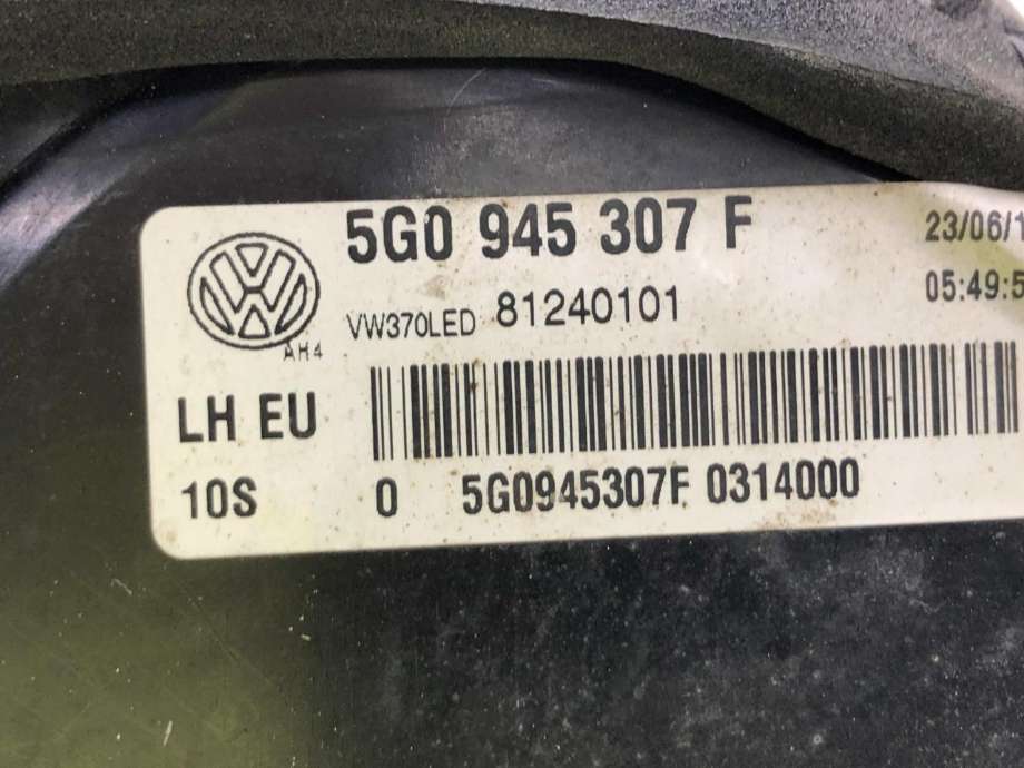 Baklykt venstre indre til VW Golf VII 2012-2017 (Fase 1) (5G0 945 307 F|)