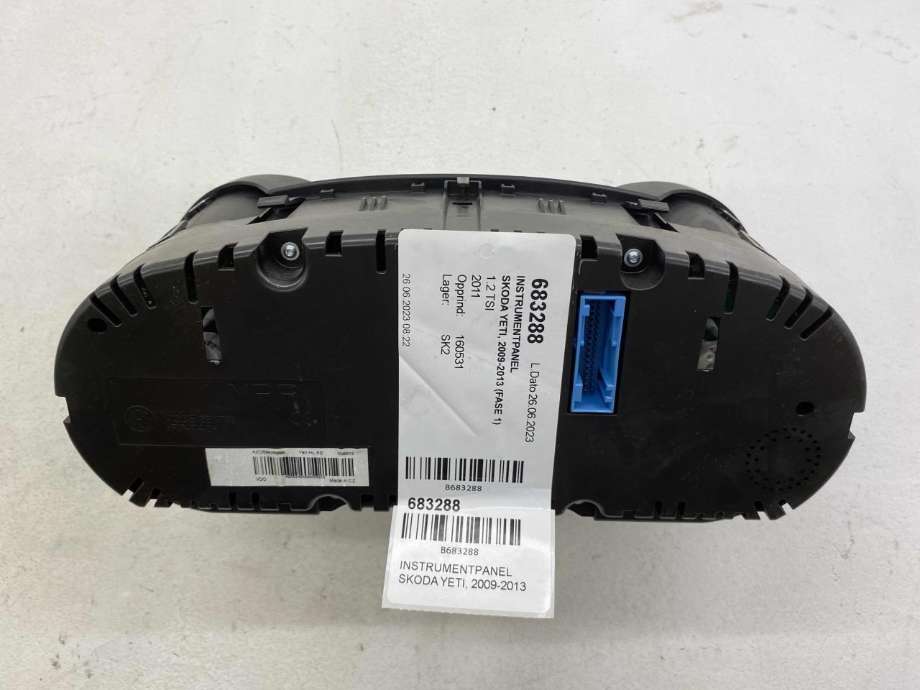 Instrumentpanel til Škoda Yeti 2009-2013 (Fase 1)  (5L0920840J|)
