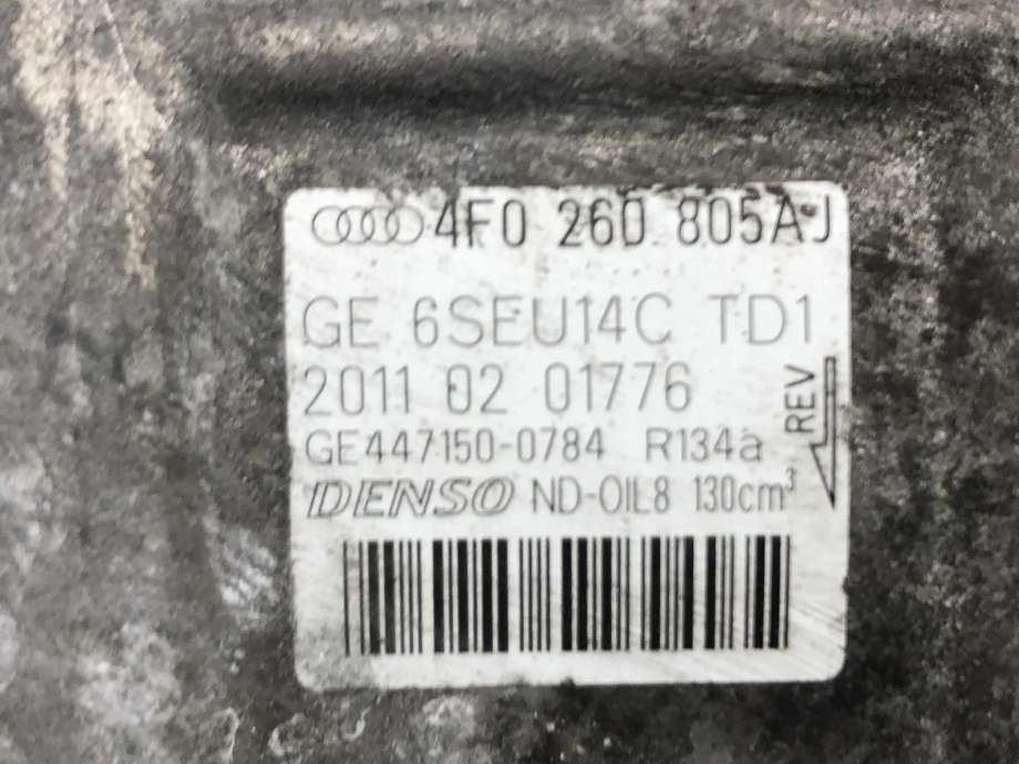 Aircondition kompressor til Audi A6, Allroad 2008-2011 (Type II, Fase 2) (C6) (C6) (4F0 260 805 AJ|)