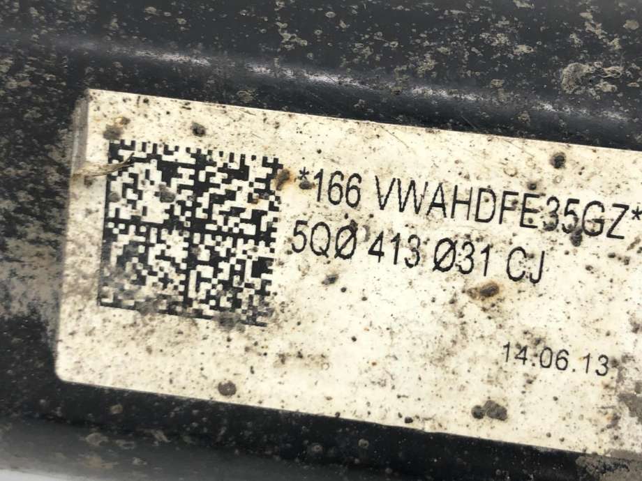 Fjærbein høyre foran til VW Golf VII 2012-2017 (Fase 1)  (5Q0 411 105 HE|)