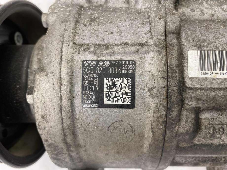 Aircondition kompressor til VW Transporter / Caravelle 2015-2019 (T6) (T6) (DENSO|5Q0 820 803K | 1K0820803E | 1K0820803F|)
