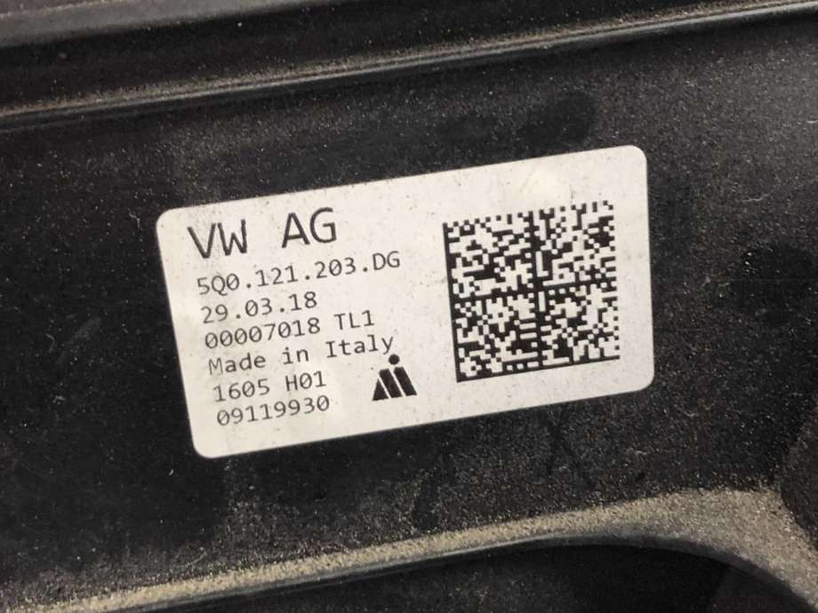 Kjølevifte elektrisk til VW Passat 2015-2019 (Fase 1) (B8) (B8) (5Q0 121 203 DG|)