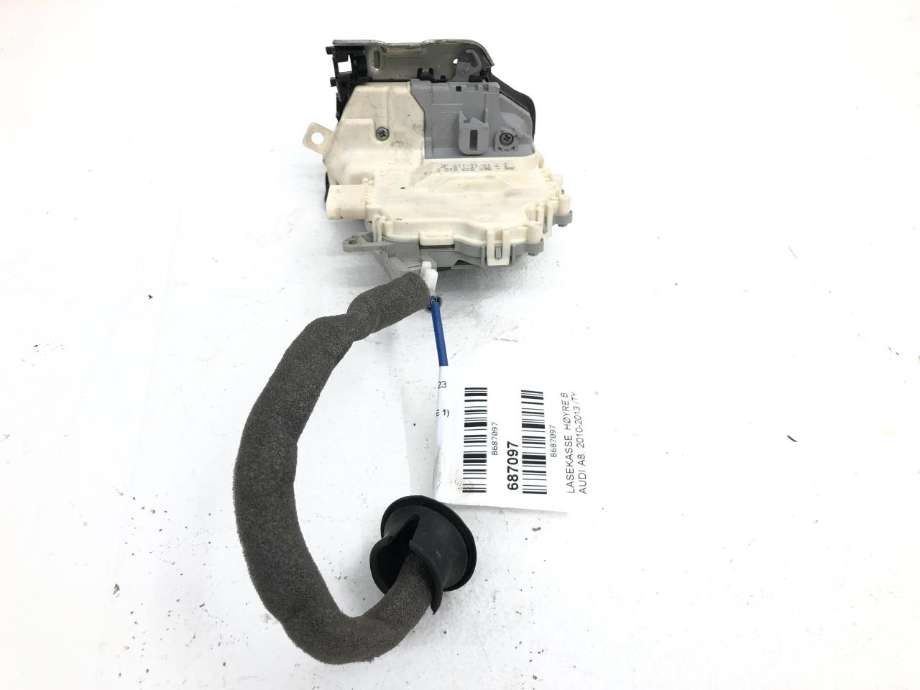 Låsekasse høyre bak til Audi A8 2010-2013 (Type III, Fase 1) (8K0 839 016 F|)