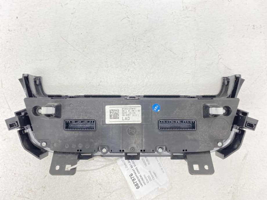Varmeapparat betjening til Hyundai Ioniq Electric 2019-->> (Fase 2)  (97250G7AP0RET|)
