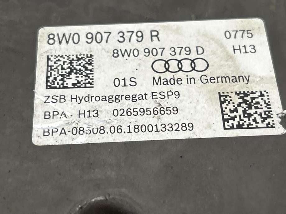 ABS sentral til Audi A4, Allroad 2016-->> (Type II) (B9) (B9) (8W0 614 517 AA|)