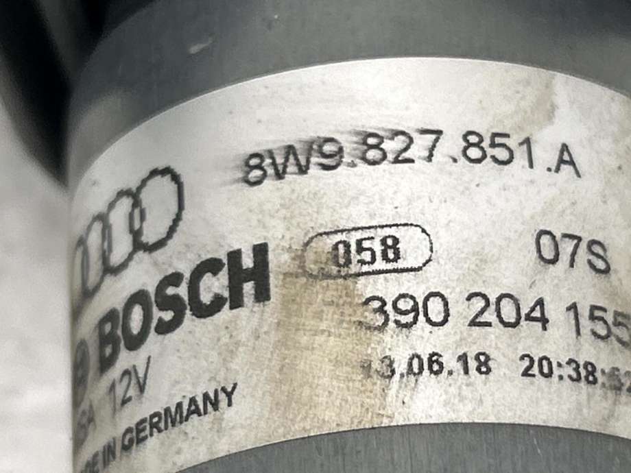 Baklukeåpner motor til Audi A4, Allroad 2016-->> (Type II) (B9) (B9) (8W9 827 851 D|)