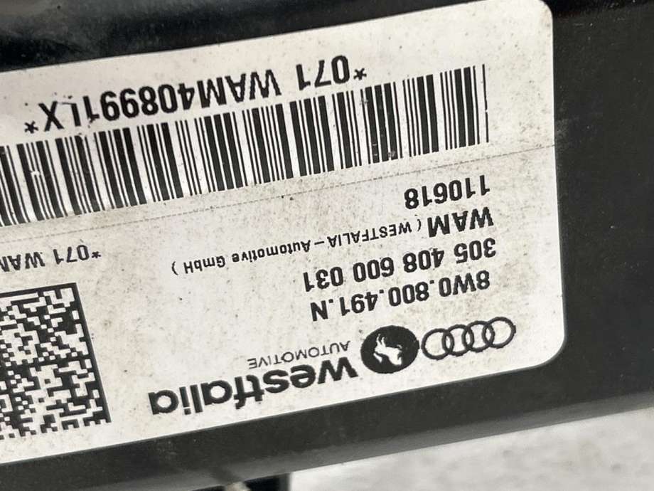 Hengerfeste til Audi A4, Allroad 2016-->> (Type II) (B9) (B9) (8W0 800 491 N|)