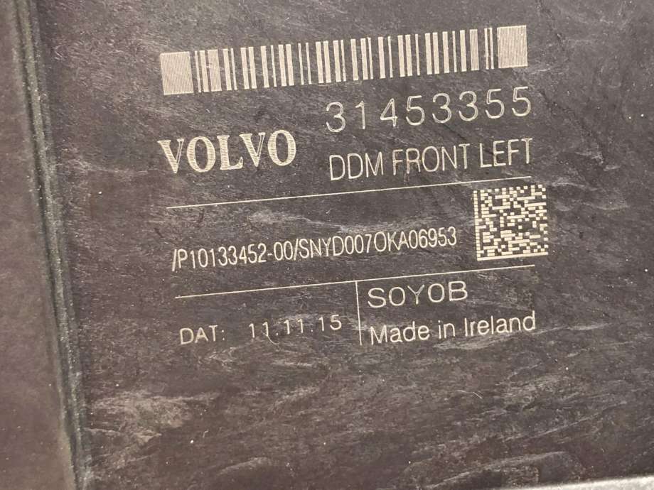 Ruteheis, kun motor, venstre foran til Volvo XC90 2015-2025 (Type II) (31453355|)