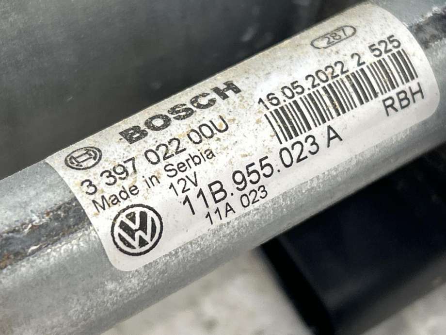 Viskermotor frontrute komplett m/overføring til VW ID.4 2020-->> (11B 955 023 A|)