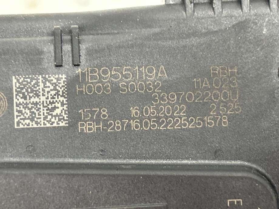Viskermotor frontrute komplett m/overføring til VW ID.4 2020-->> (11B 955 023 A|)