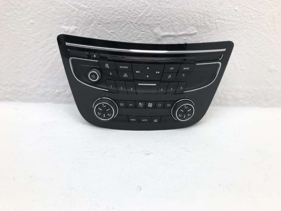 Bilstereo navigasjon betjeningspanel til Peugeot 508 2011-2014 (Type I, Fase 1) (98 023 785 ZD|)