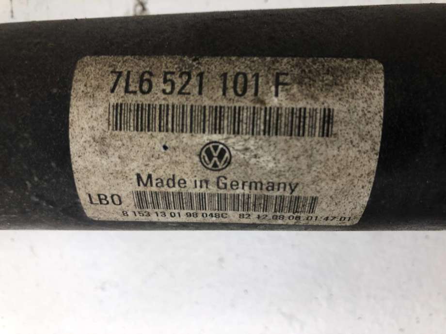 Mellomaksel fremre til Audi Q7 2006-2010 (Type I, Fase 1) (7L0 521 101 H|)