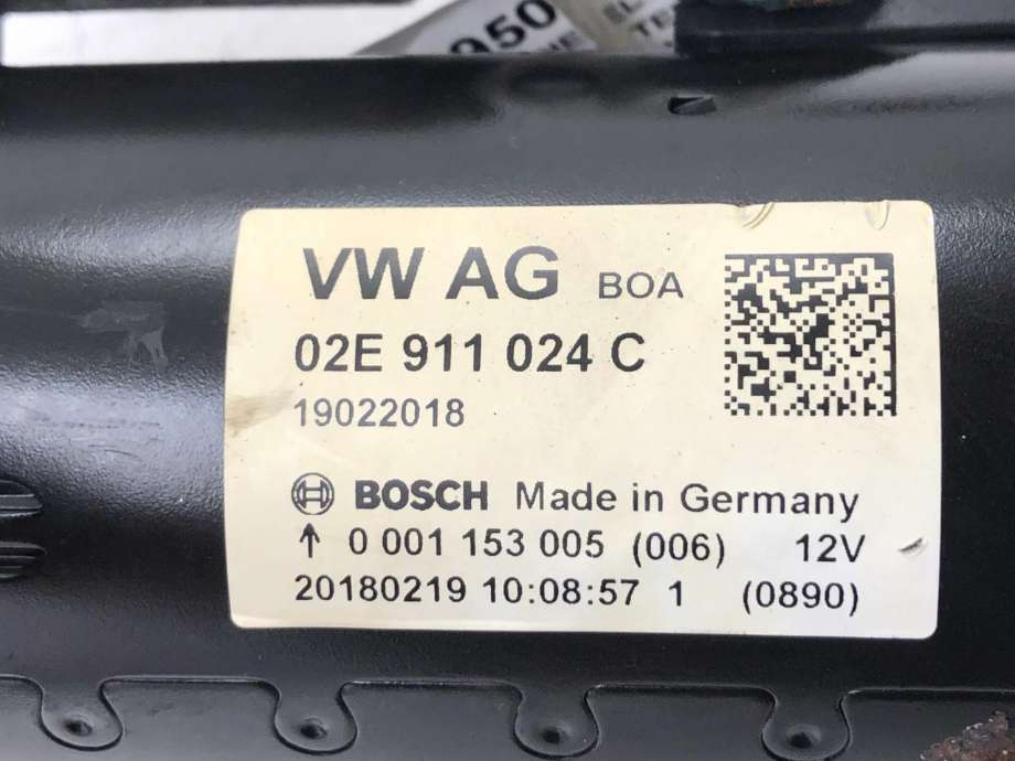 Starter diesel til VW Transporter / Caravelle 2015-2019 (T6) (T6) (02E 911 024 C|)