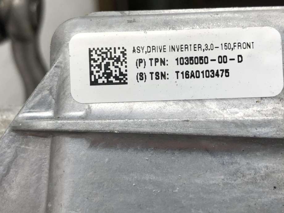 Motor elbil foran til Tesla Model S 2013-2016 (Fase 1) (1035050-00-D|)