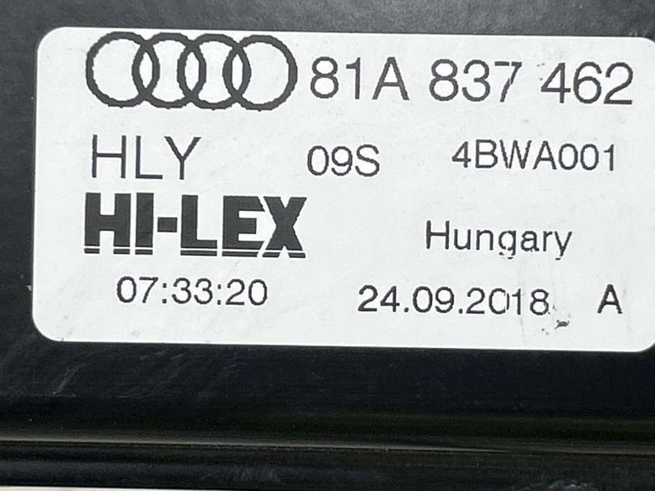 Ruteheis høyre foran til Audi Q2 2016-->> (5Q0 959 801 B|)