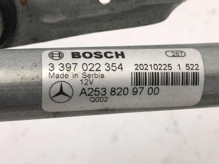 Viskermotor frontrute komplett m/overføring til Mercedes EQC 2019-->> (A 253 820 97 00|)