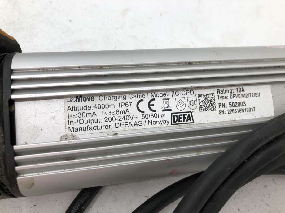 Batterilader kabel til MG ZS EV 2019-2021 (Type I, Fase 1) (502003|)