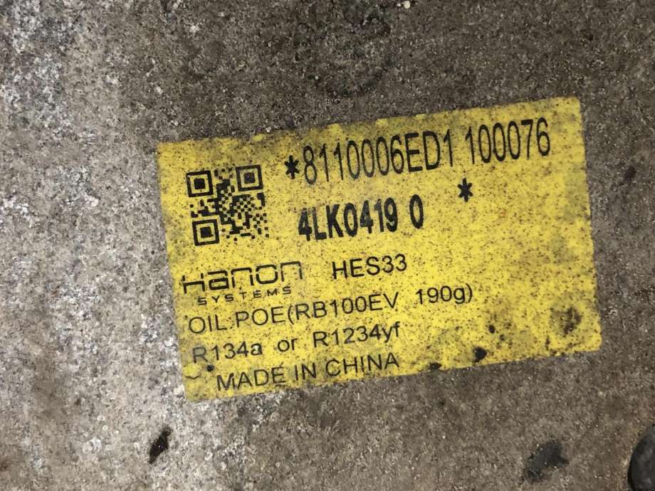 Aircondition kompressor elbil til XPeng P7 2021-->>  (8110006ED1|)
