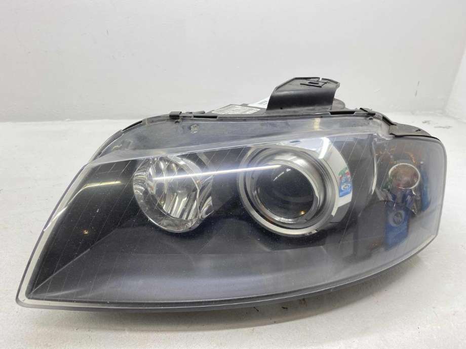 Frontlykt venstre xenon til Audi A3 2003-2008 (Type II, Fase 1) (8P0 941 003R|8P0 941 029 R|)