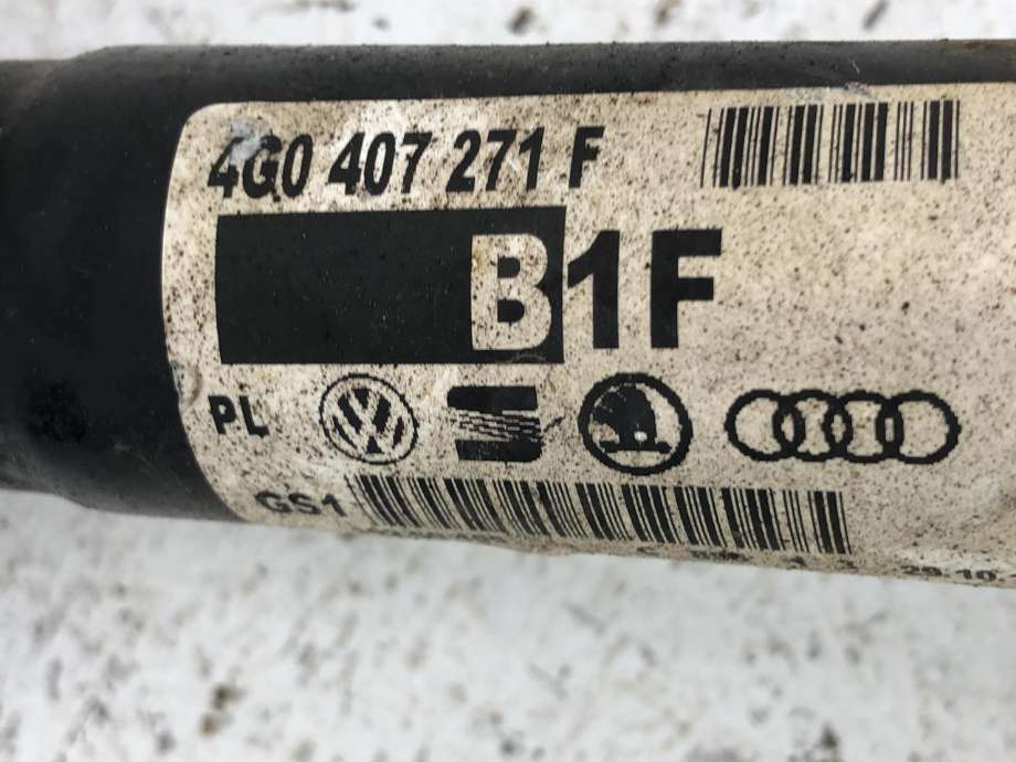 Drivaksel venstre foran, diesel/automat til Audi Q5 2012-2017 (Type I, Fase 2)  (4G0 407 271 F|)
