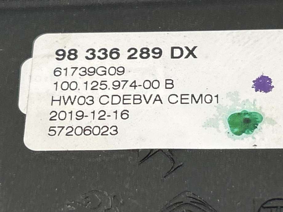 Girstang/girvelger automat til Peugeot 3008 2016-->> (Type II) (16 635 760 80|98336289DX|)