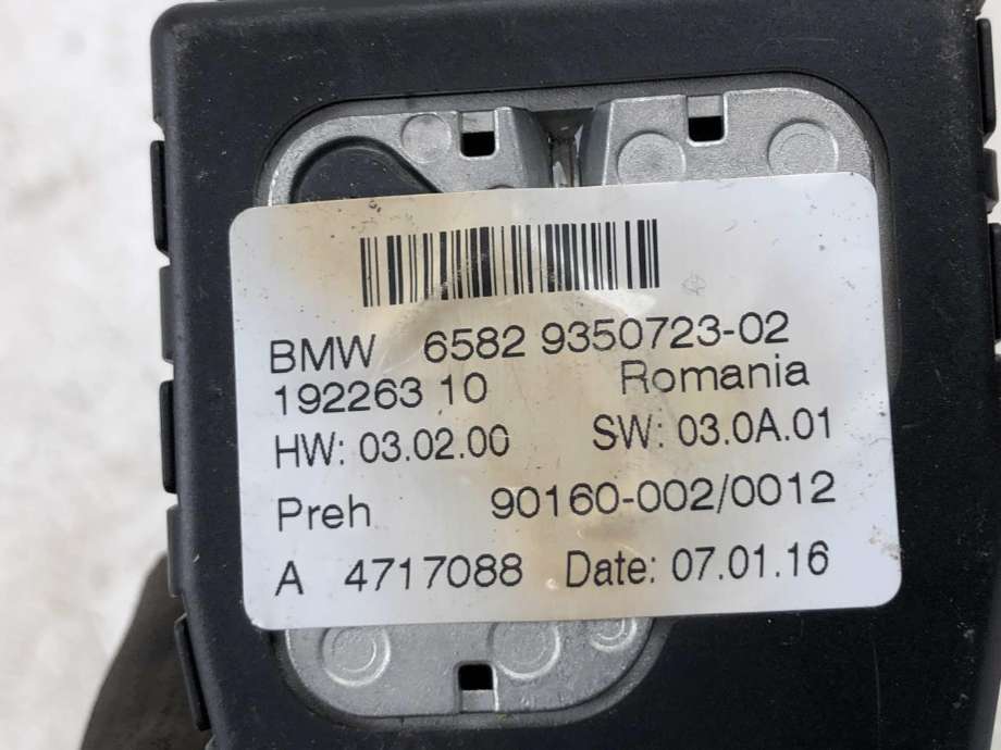 Bilstereo betjeningspanel til BMW X5 2013-2018 (F15) (F15) (65829350723|65 82 9 350 723|)