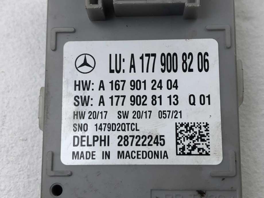 Styreenhet fjernbetjening til Mercedes EQC 2019-->>  (A1779008206|)