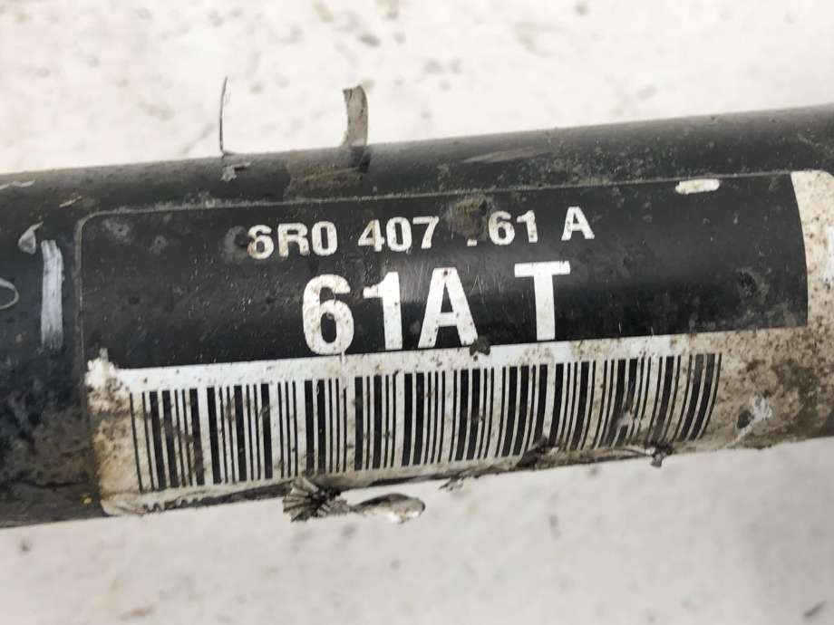 Drivaksel venstre foran, diesel/manuell til Audi A1 2010-2014 (Type I, Fase 1)  (6R0 407 761 A|)