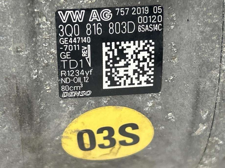Aircondition kompressor til VW T-Roc 2017-->>  (3Q0 816 803 B|)
