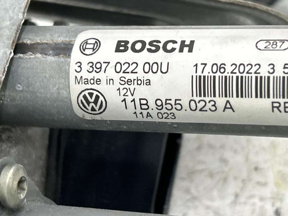 Viskermotor frontrute komplett m/overføring til VW ID.4 2020-->> (11B 955 023 A|10A 998 754|)