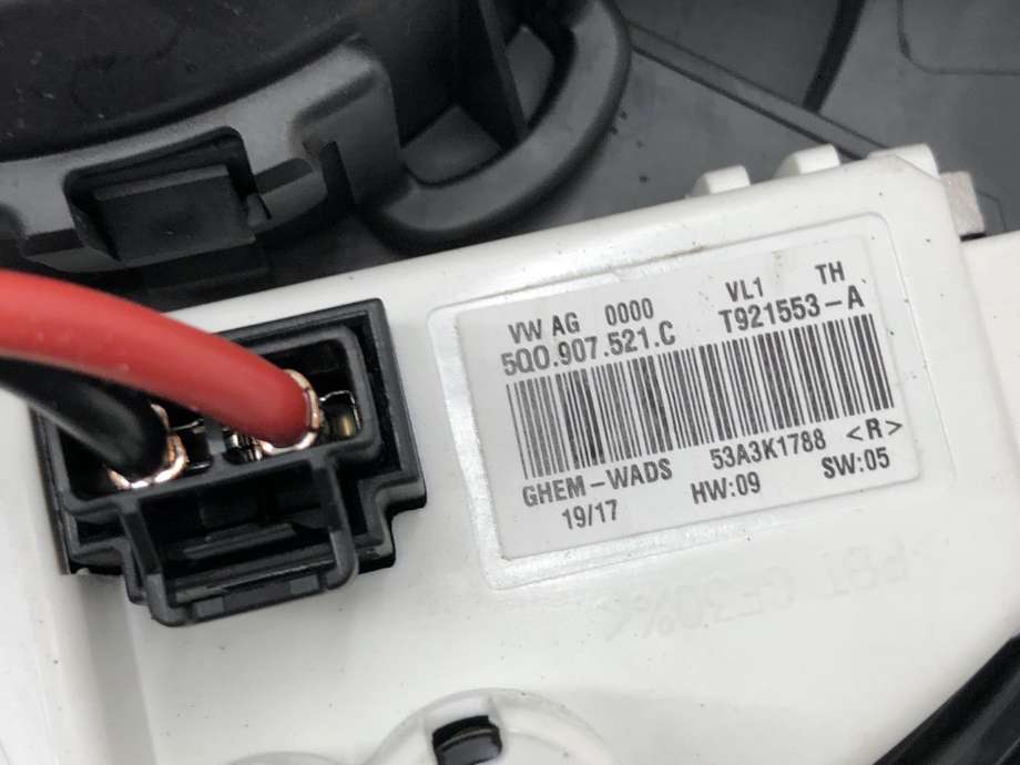 Varmeapparat motor til VW e-Golf 2017-2020 (Fase 2)  (5Q1 819 021 H|5Q1 819 021 E|)