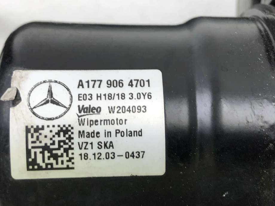 Viskermotor frontrute komplett m/overføring til Mercedes A-Klasse 2018-->> (W177) (W177) (A 177 820 37 01|)