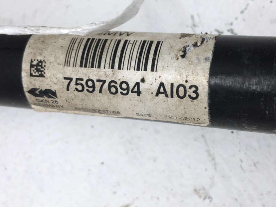 Drivaksel høyre foran, diesel/automat til BMW 3-Serie 2012-2018 (F30/F31/F34) (F30/F31/F34) (31 60 7 597 694|)