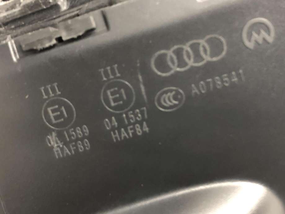 Speil venstre til Audi e-tron 2018-->> (4KL 857 409 AF|4KL 857 409 AF 3Q7|)